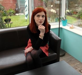 outfit with orla kiely watch